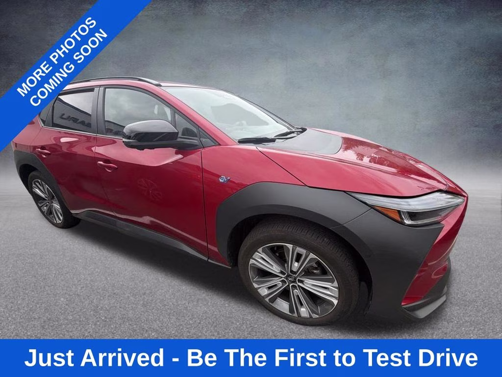 2023 Elemental Red Pearl Subaru Solterra Limited AWD SUV