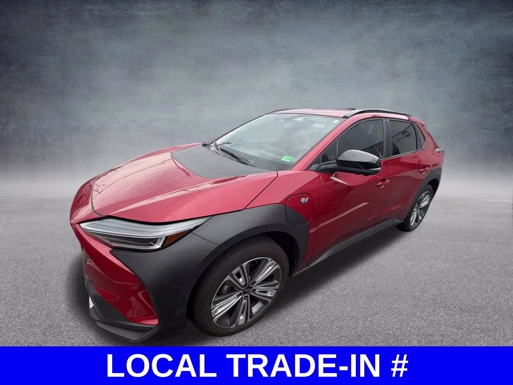 2023 Elemental Red Pearl Subaru Solterra Limited AWD SUV