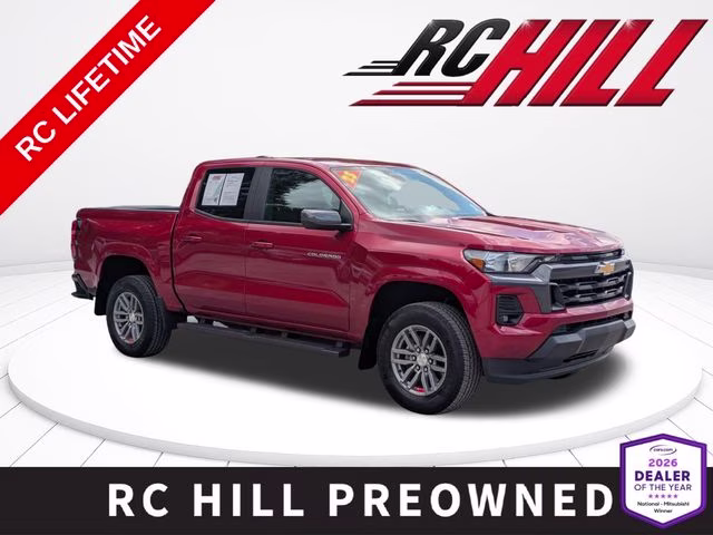 2023 Radiant Red Tintcoat Chevrolet Colorado LT RWD Truck