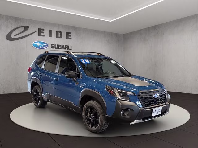 2024 Geyser Blue Subaru Forester Wilderness AWD SUV