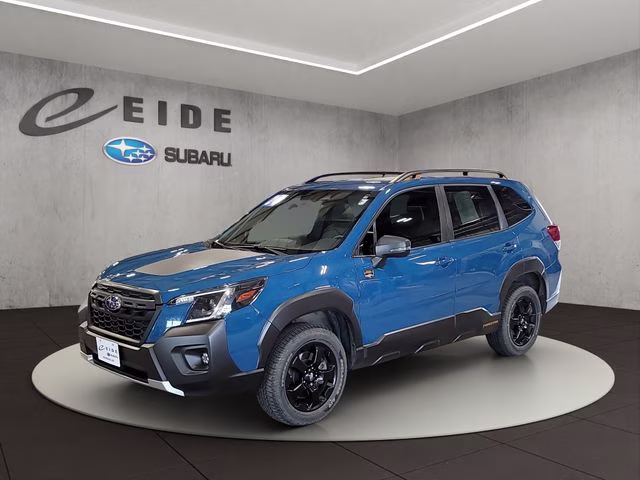 2024 Geyser Blue Subaru Forester Wilderness AWD SUV