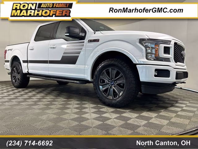 2018 Oxford White Ford F-150 XLT 4X4 Truck