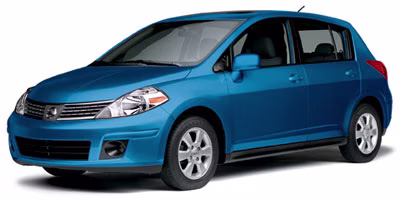 2009 Metallic Blue Nissan Versa 1.8 S FWD Hatchback