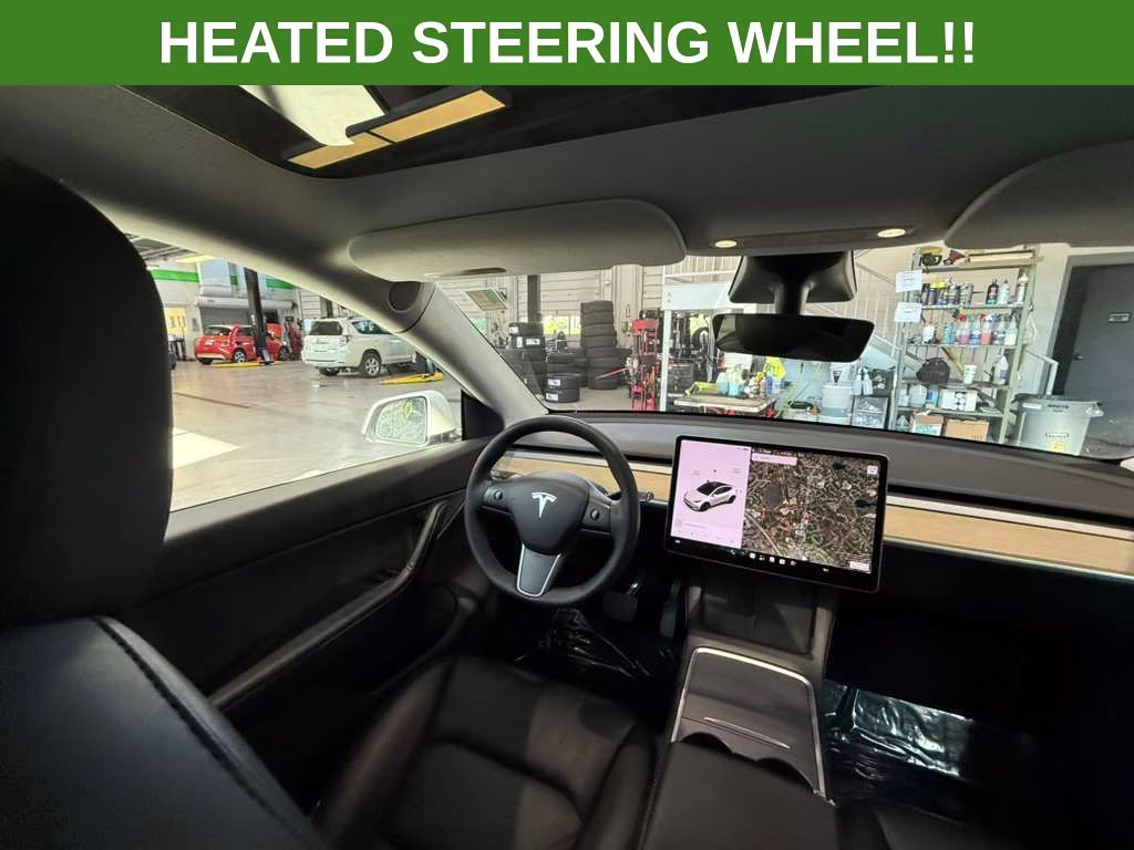 2021 Pearl White Multi-Coat Tesla Model Y Long Range AWD SUV