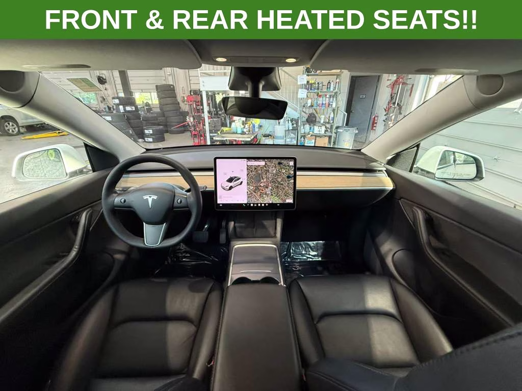 2021 Pearl White Multi-Coat Tesla Model Y Long Range AWD SUV