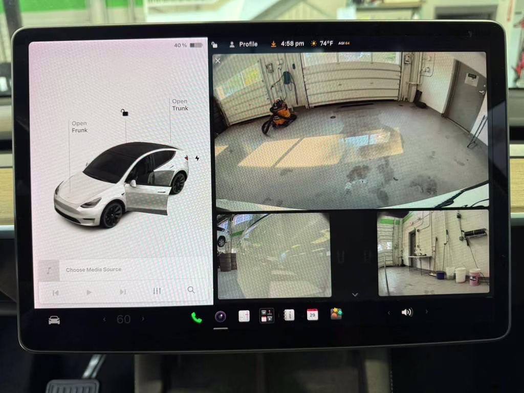 2021 Pearl White Multi-Coat Tesla Model Y Long Range AWD SUV