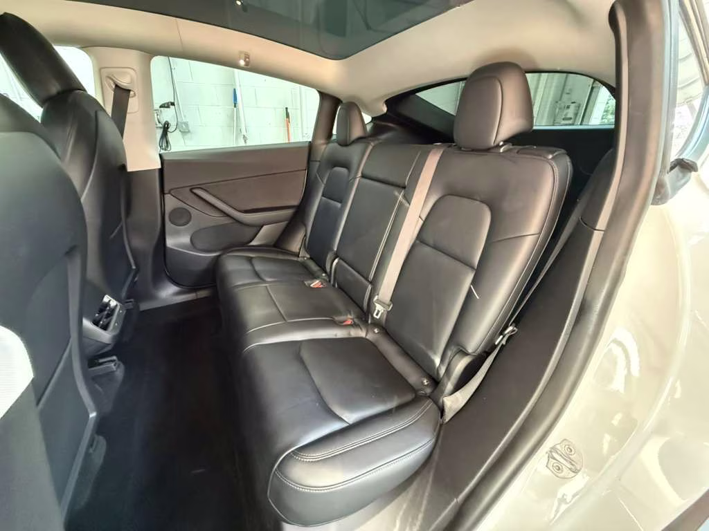 2021 Pearl White Multi-Coat Tesla Model Y Long Range AWD SUV