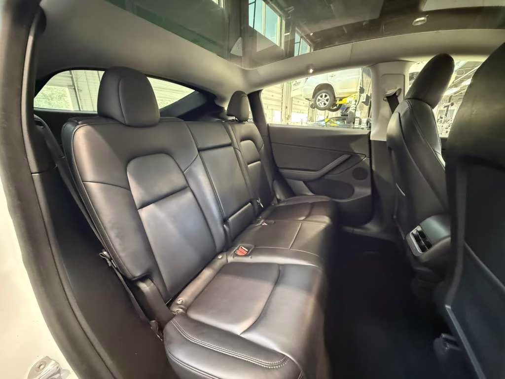 2021 Pearl White Multi-Coat Tesla Model Y Long Range AWD SUV