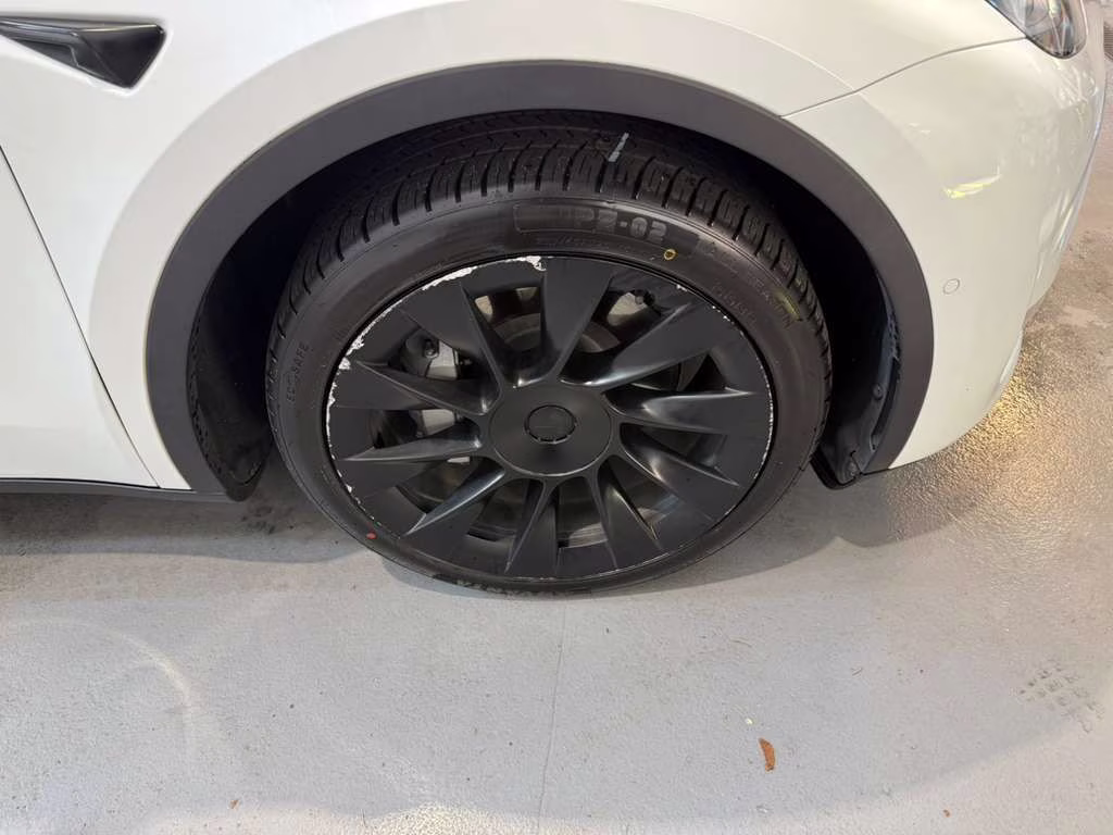 2021 Pearl White Multi-Coat Tesla Model Y Long Range AWD SUV
