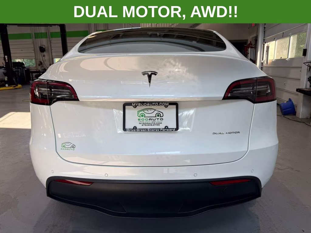 2021 Pearl White Multi-Coat Tesla Model Y Long Range AWD SUV