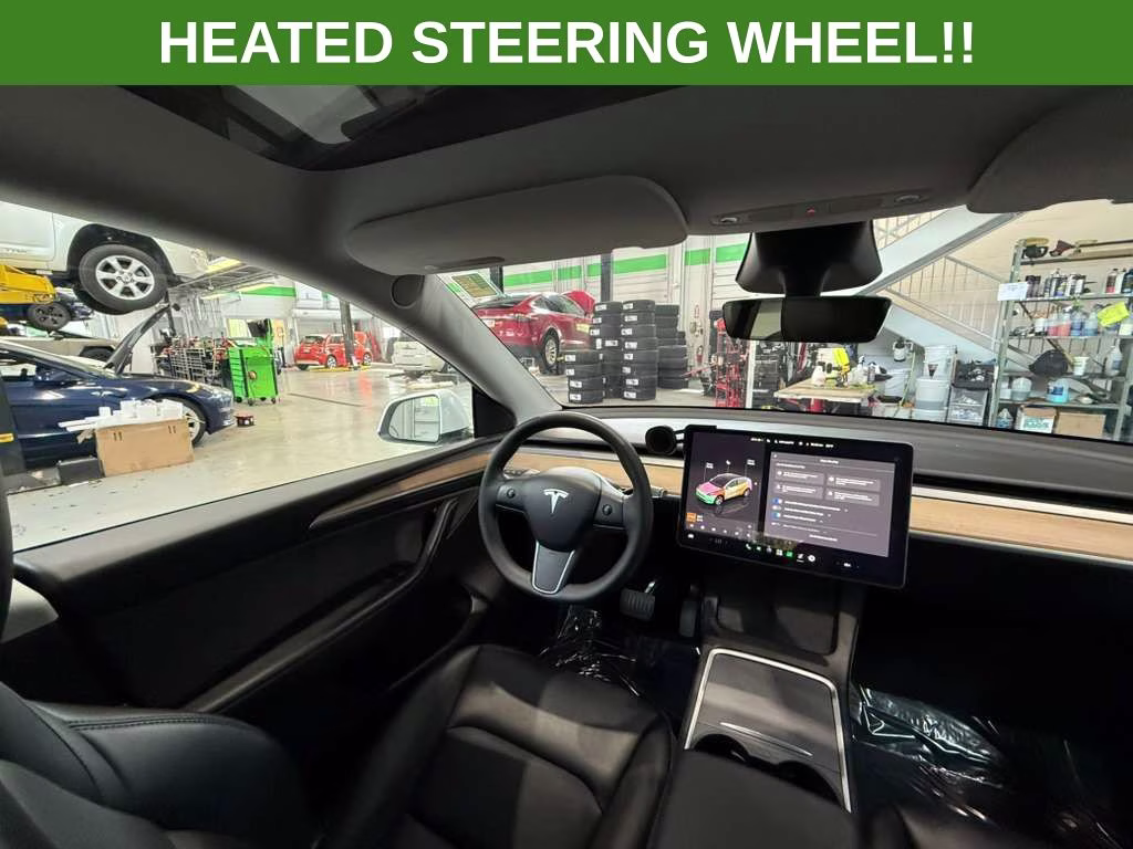 2024 Pearl White Multi-Coat Tesla Model Y Long Range AWD SUV