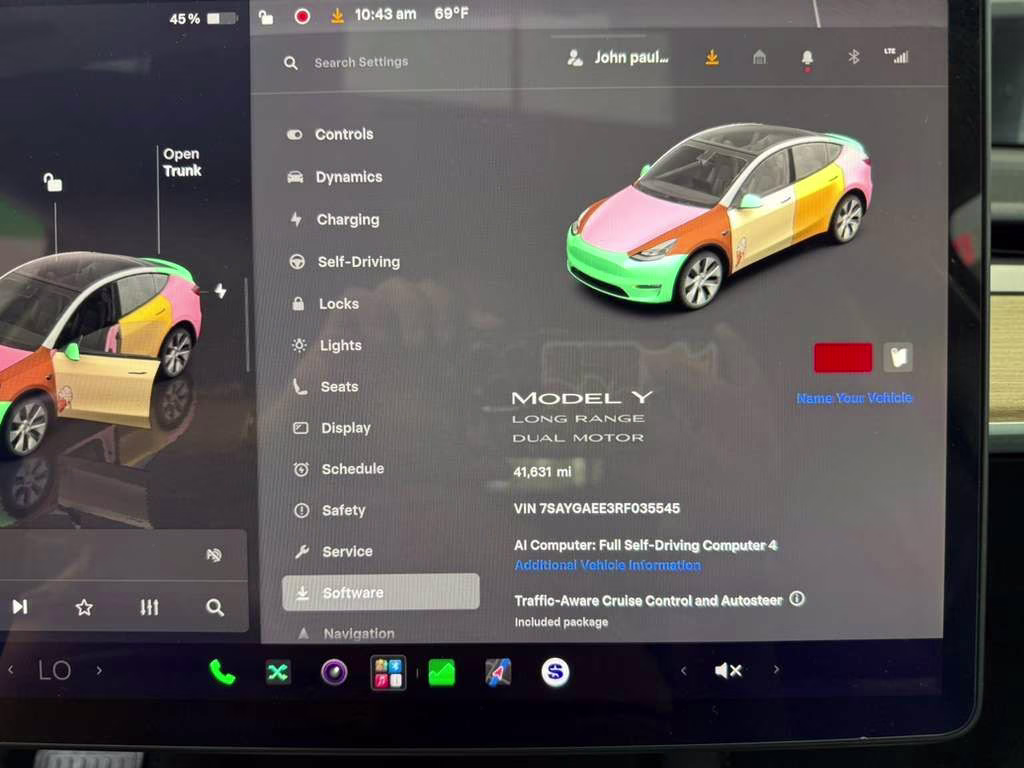 2024 Pearl White Multi-Coat Tesla Model Y Long Range AWD SUV