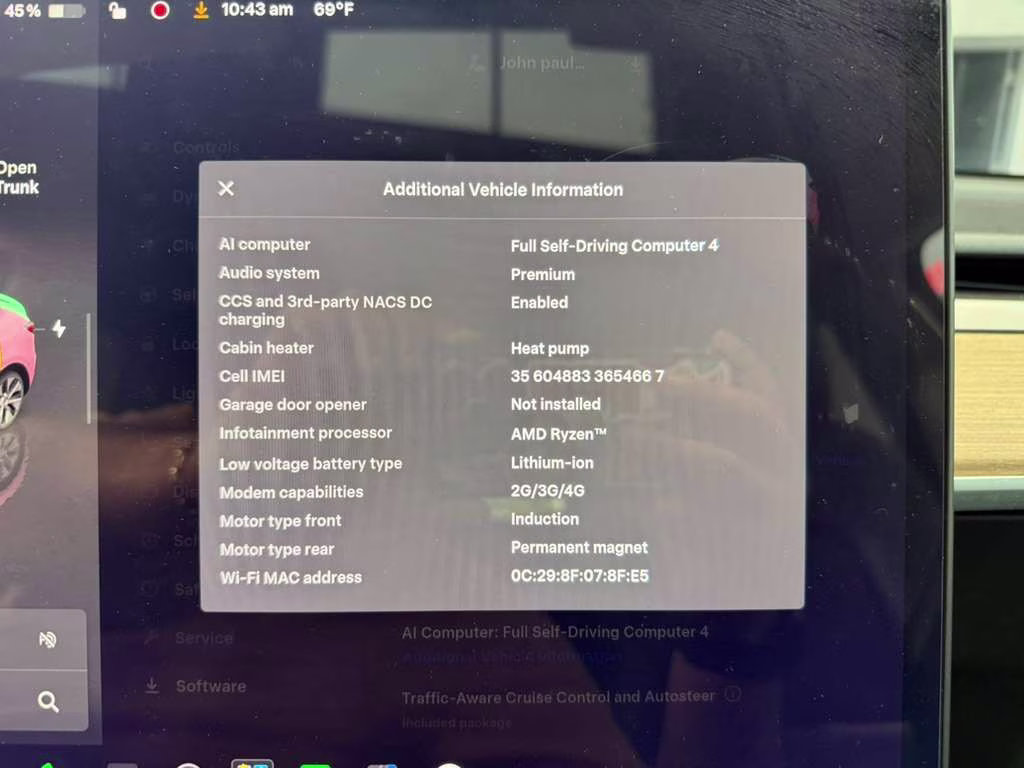2024 Pearl White Multi-Coat Tesla Model Y Long Range AWD SUV