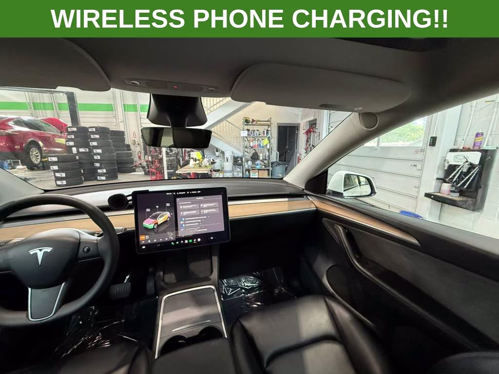 2024 Pearl White Multi-Coat Tesla Model Y Long Range AWD SUV