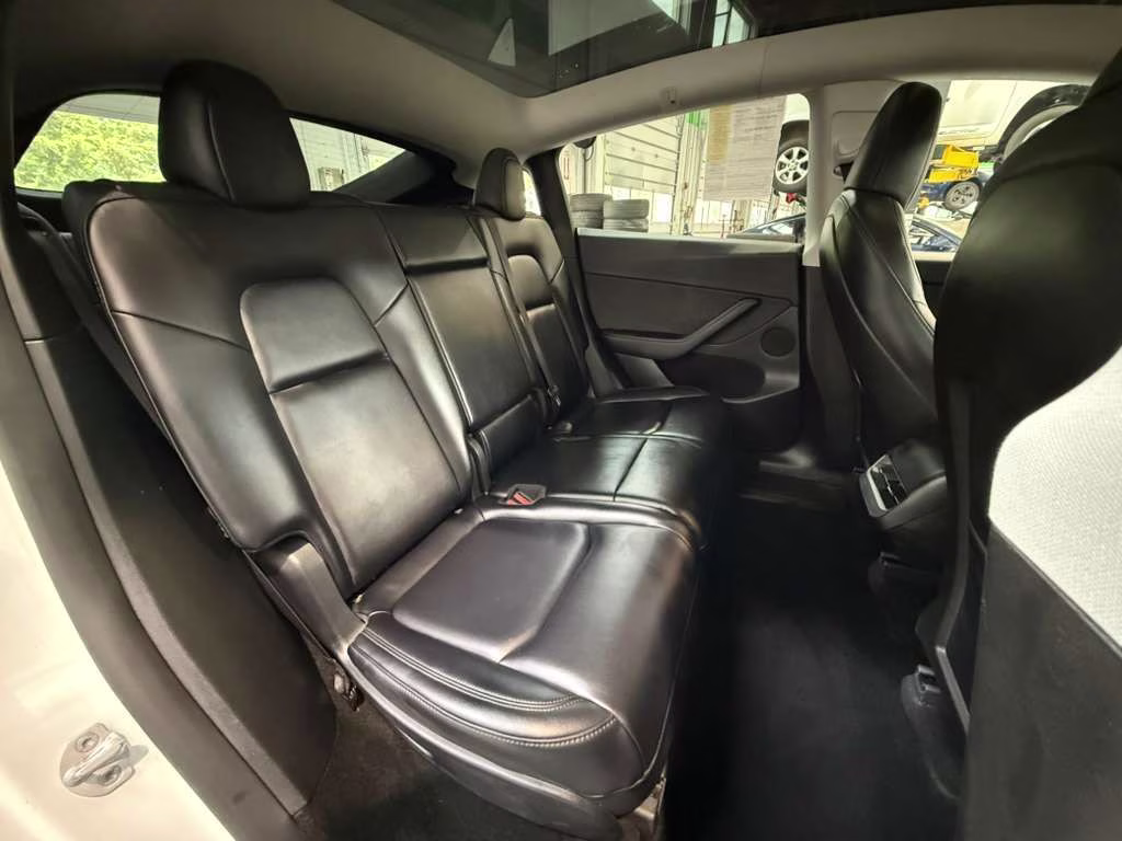 2024 Pearl White Multi-Coat Tesla Model Y Long Range AWD SUV