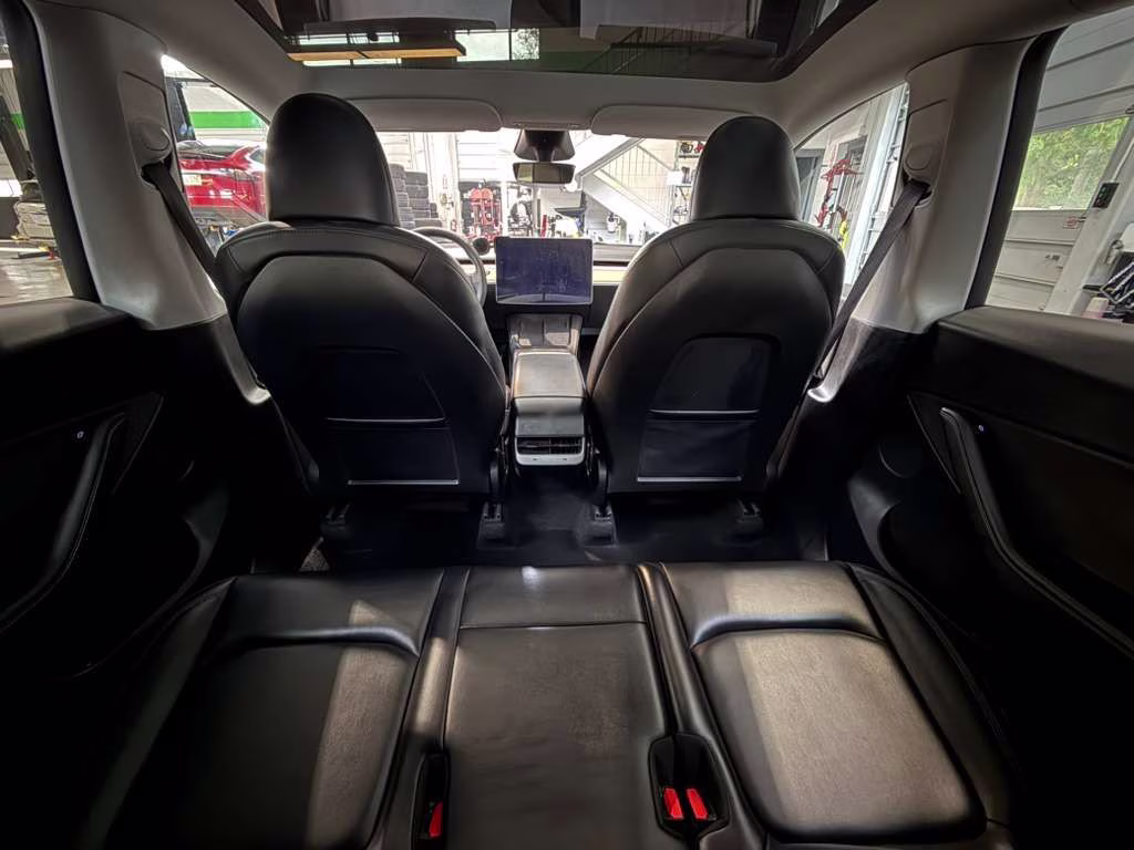 2024 Pearl White Multi-Coat Tesla Model Y Long Range AWD SUV