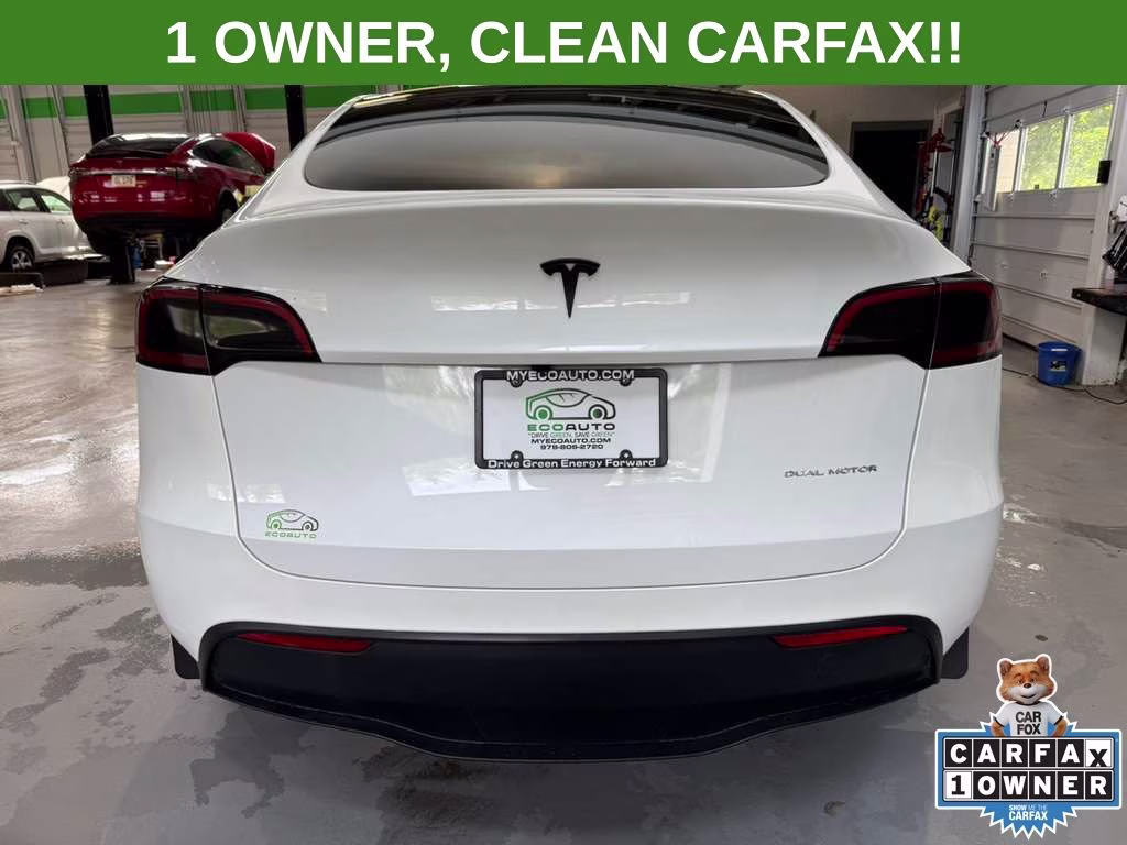 2024 Pearl White Multi-Coat Tesla Model Y Long Range AWD SUV