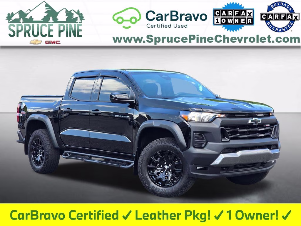 2026 Black Chevrolet Colorado Trail Boss 4X4 Truck