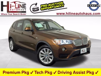2017 Chestnut Bronze Metallic BMW X3 xDrive28i AWD SUV