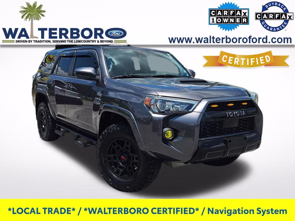 2020 Magnetic Gray Metallic Toyota 4Runner TRD Pro 4X4 SUV