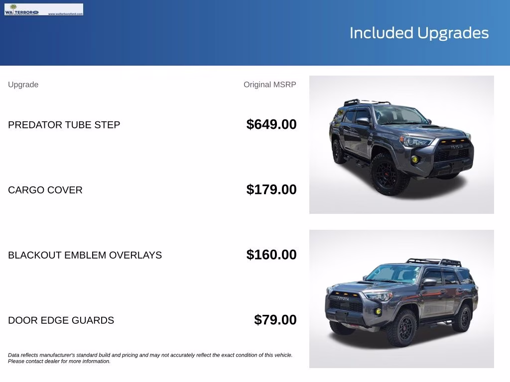 2020 Magnetic Gray Metallic Toyota 4Runner TRD Pro 4X4 SUV