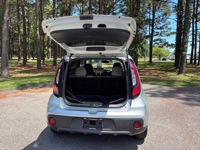 2018 Bright Silver Kia Soul Base FWD Hatchback
