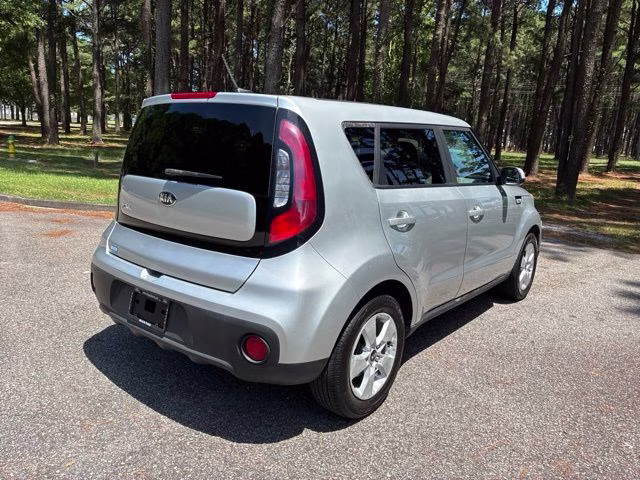 2018 Bright Silver Kia Soul Base FWD Hatchback