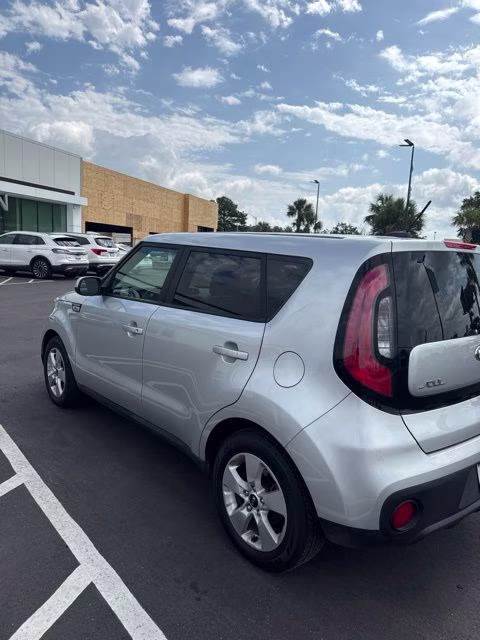 2018 Bright Silver Kia Soul Base FWD Hatchback