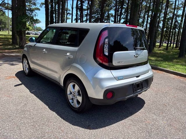 2018 Bright Silver Kia Soul Base FWD Hatchback