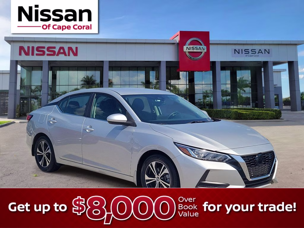 2023 Brilliant Silver Metallic Nissan Sentra SV FWD Sedan