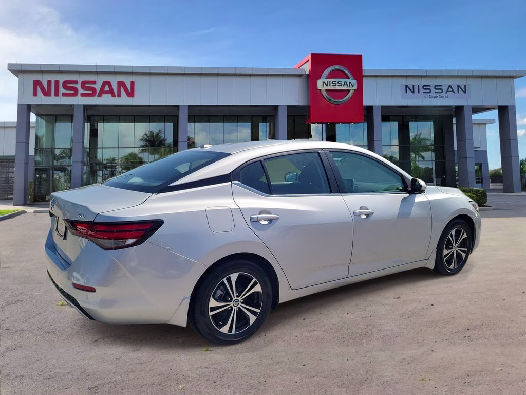 2023 Brilliant Silver Metallic Nissan Sentra SV FWD Sedan