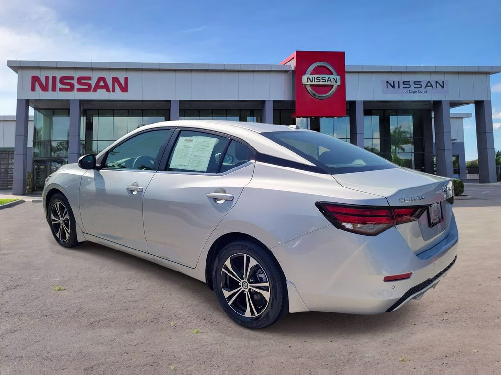 2023 Brilliant Silver Metallic Nissan Sentra SV FWD Sedan