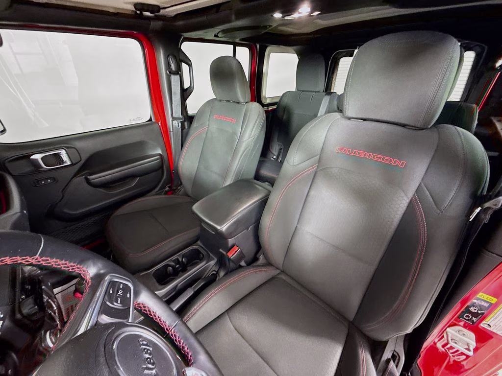 2021 Firecracker Red Clearcoat Jeep Wrangler Unlimited Rubicon 4X4 SUV