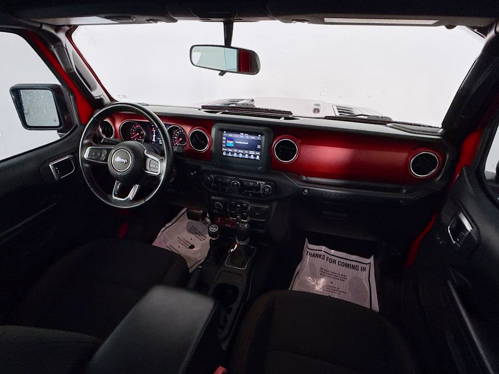 2021 Firecracker Red Clearcoat Jeep Wrangler Unlimited Rubicon 4X4 SUV