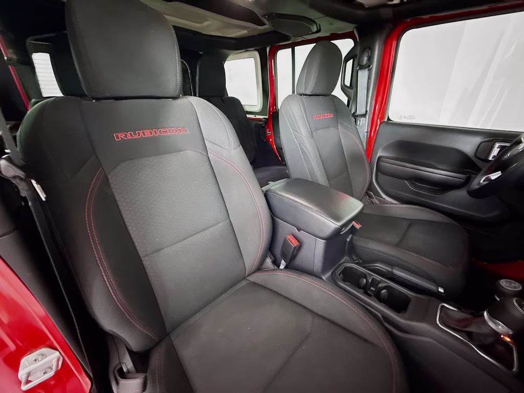 2021 Firecracker Red Clearcoat Jeep Wrangler Unlimited Rubicon 4X4 SUV