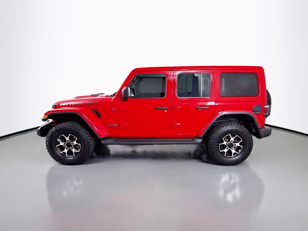 2021 Firecracker Red Clearcoat Jeep Wrangler Unlimited Rubicon 4X4 SUV