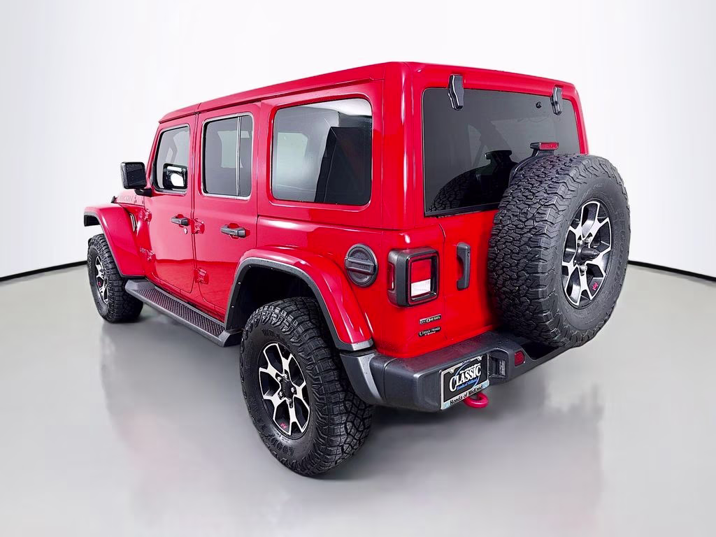 2021 Firecracker Red Clearcoat Jeep Wrangler Unlimited Rubicon 4X4 SUV