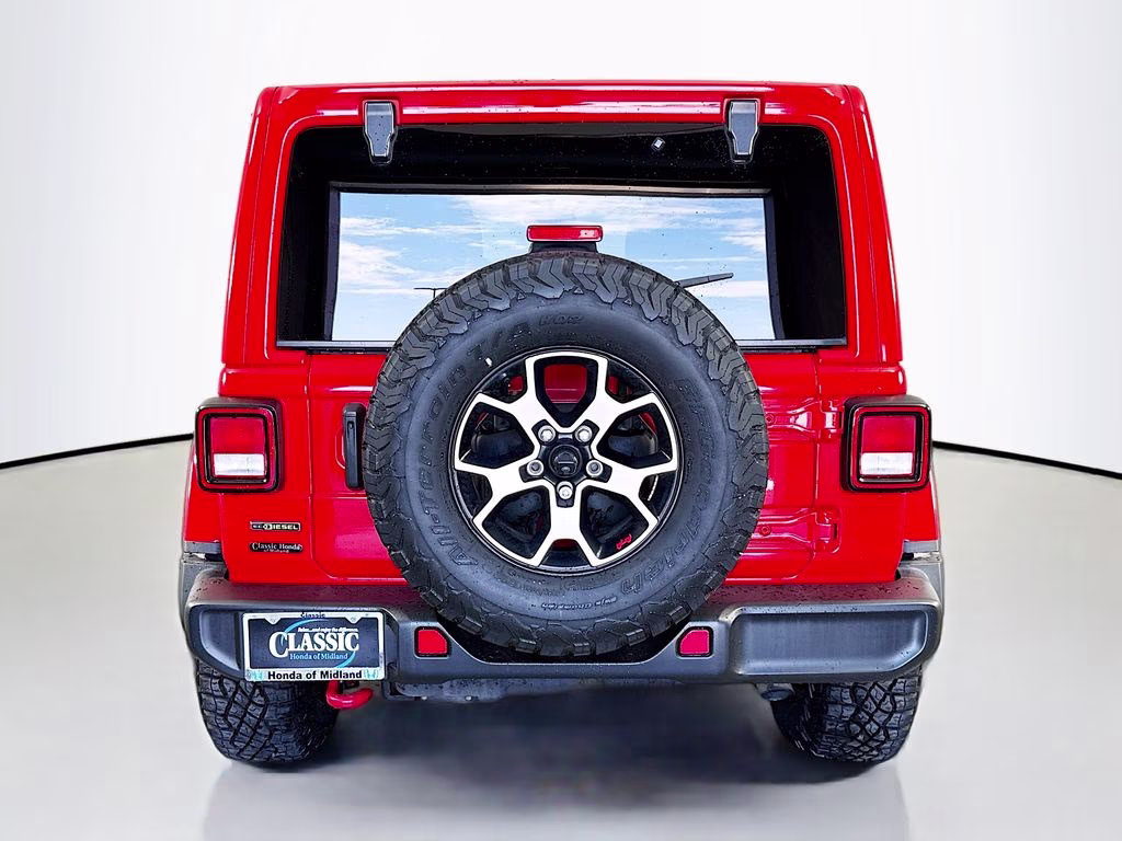 2021 Firecracker Red Clearcoat Jeep Wrangler Unlimited Rubicon 4X4 SUV