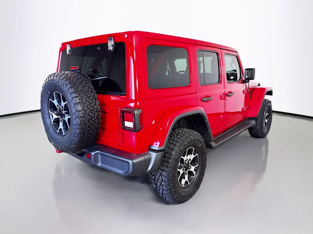 2021 Firecracker Red Clearcoat Jeep Wrangler Unlimited Rubicon 4X4 SUV