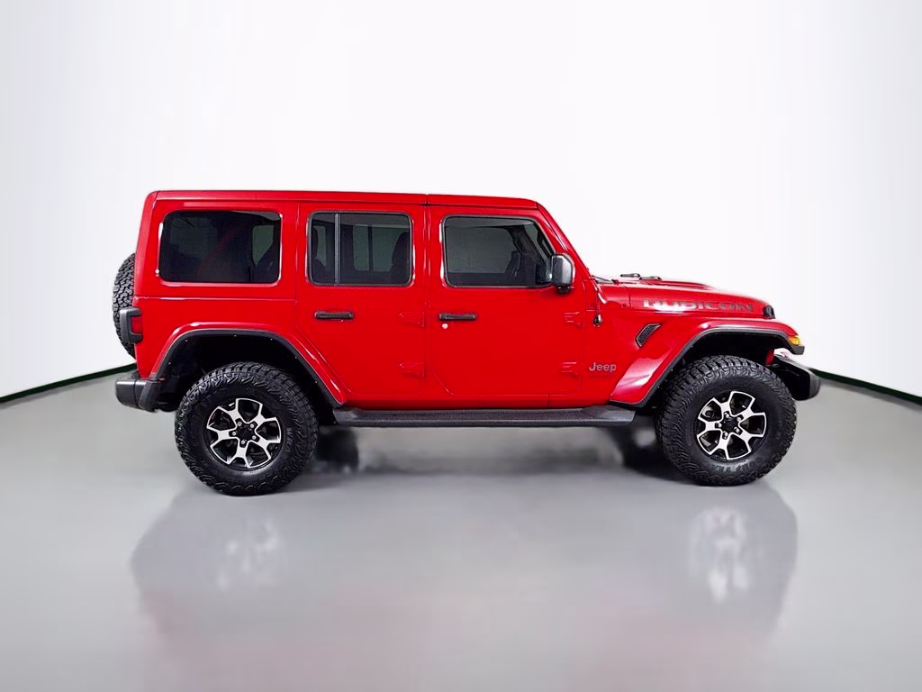 2021 Firecracker Red Clearcoat Jeep Wrangler Unlimited Rubicon 4X4 SUV