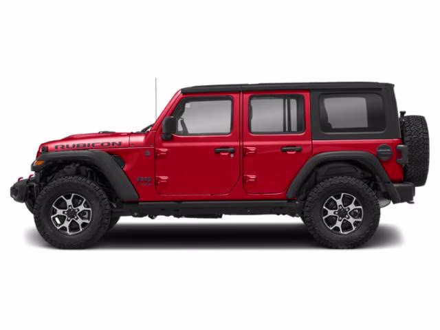 2021 Red Clearcoat Jeep Wrangler Unlimited Rubicon 4X4 SUV