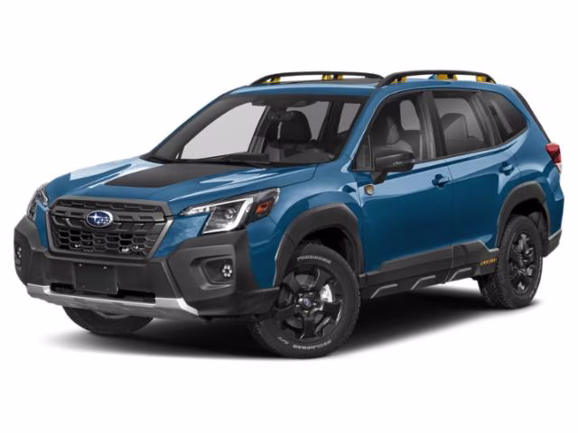 2024 Blue Subaru Forester Wilderness AWD SUV