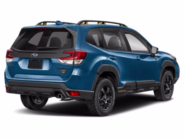 2024 Blue Subaru Forester Wilderness AWD SUV