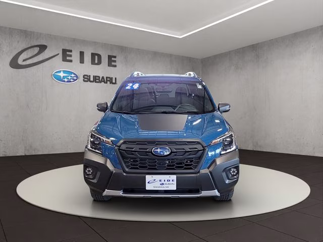 2024 Geyser Blue Subaru Forester Wilderness AWD SUV