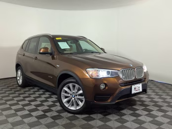 2017 Bronze Metallic BMW X3 xDrive28i AWD SUV
