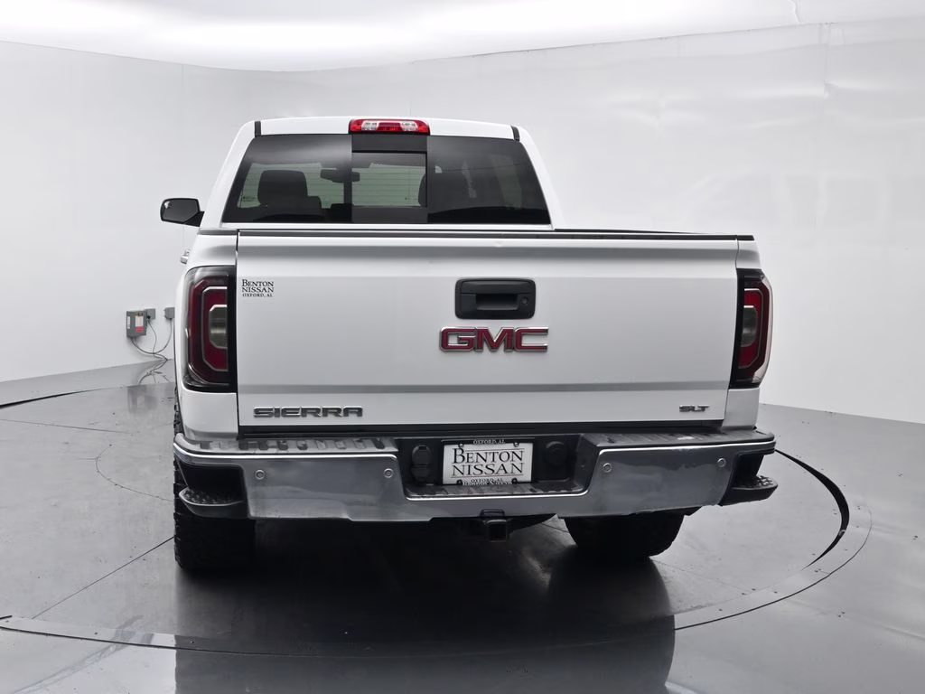 2018 Summit White GMC Sierra 1500 SLT 4X4 Truck