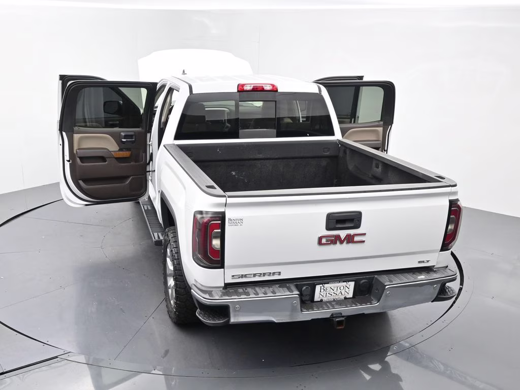 2018 Summit White GMC Sierra 1500 SLT 4X4 Truck