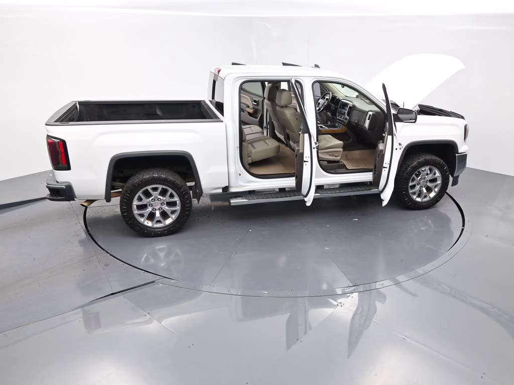 2018 Summit White GMC Sierra 1500 SLT 4X4 Truck