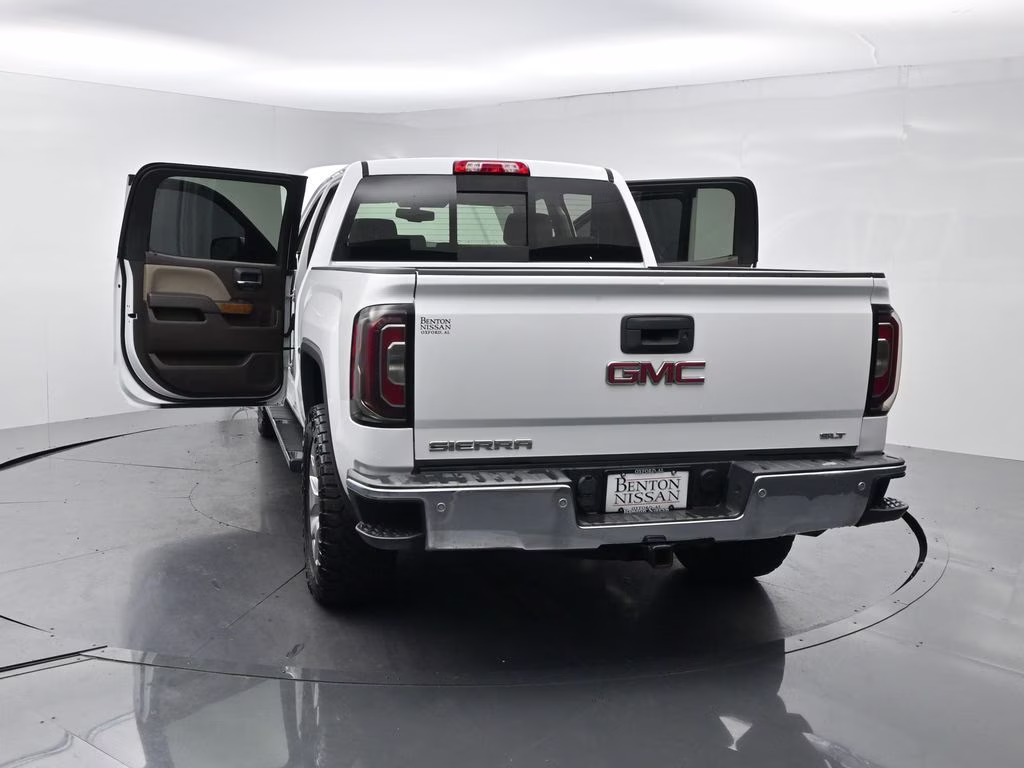 2018 Summit White GMC Sierra 1500 SLT 4X4 Truck