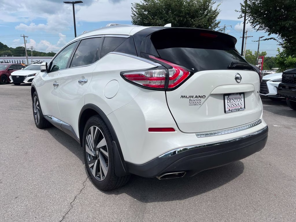 2018 Pearl White Nissan Murano Platinum FWD SUV